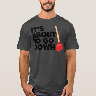 Camiseta Está prestes a cair no encanador