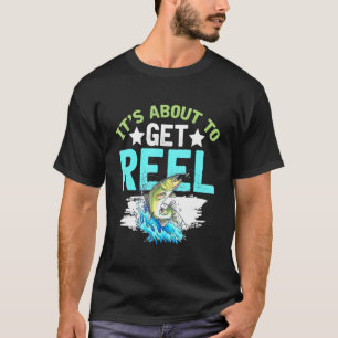 Camiseta Está Prestes a Ficar Reel Pescadores Truta Fly Fis
