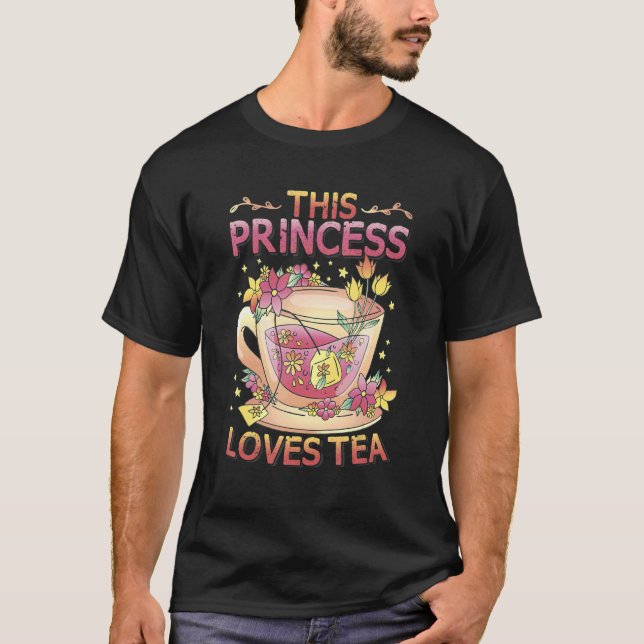 Camiseta Esta Princesa Adora Tea Girl (Frente)