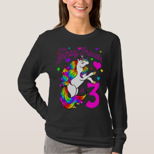 Camiseta Esta Princesa de Aniversário É Uma Garota De Terce