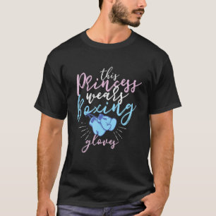 Camiseta Esta Princesa Veste Luvas De Boxing