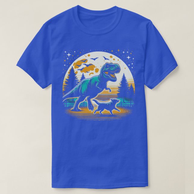 Camiseta Está procurando um Dia de as Bruxas engraçado Trex (Frente do Design)