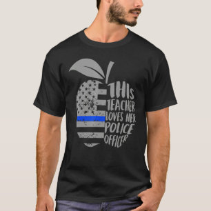 Camiseta Esta Professora Adora A Força Policial De Polícia