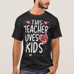Camiseta Esta Professora Ama Os Presentes De Dia de os namo