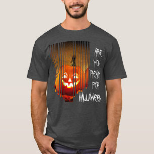 Camiseta Está Pronta Para O Dia Das Bruxas Correspondendo A