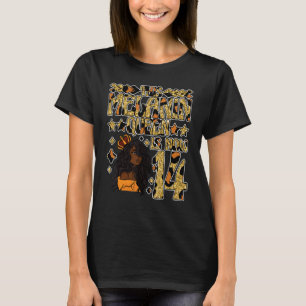 Camiseta Esta Rainha De Melanina Tem Agora 14 14 De Tonalid