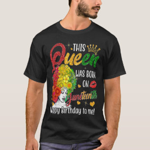 Camiseta Esta Rainha Foi Nascer No 12 Feliz Aniversário T