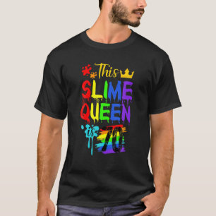 Camiseta Esta Rainha Slime Tem 70 Anos, Rainha Fa