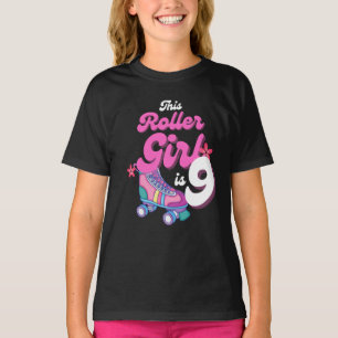 Camiseta Esta Rapariga É Uma Ideia De Presente De Patinaç
