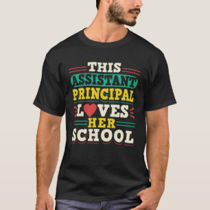 Camiseta Esta Subdiretora Ama Sua Escola