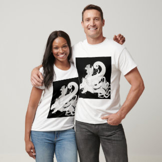 Camiseta Esta t-shirt apresenta uma mistura única de tradiç