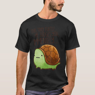 Camiseta Esta tartaruga ele julga-te criaturas de beleza