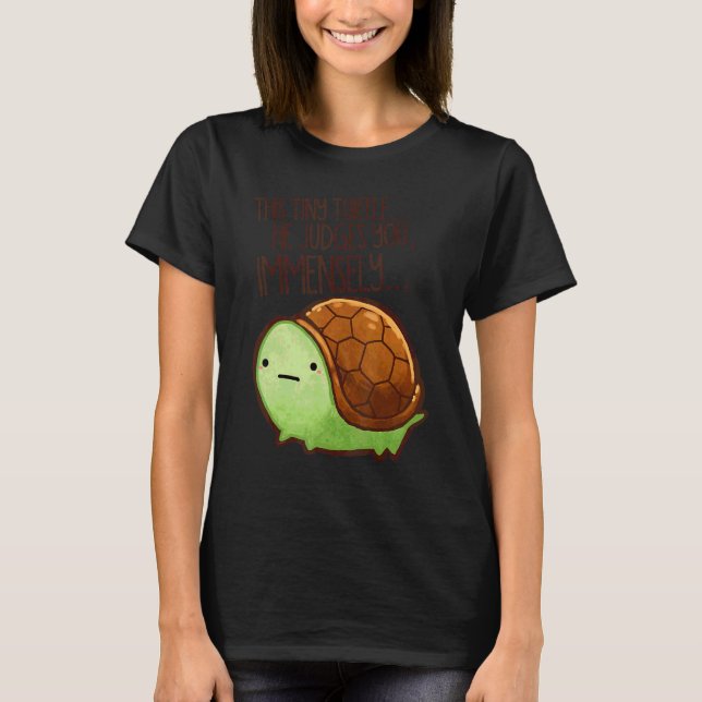 Camiseta Esta Tartaruga Irá Juízes (Frente)