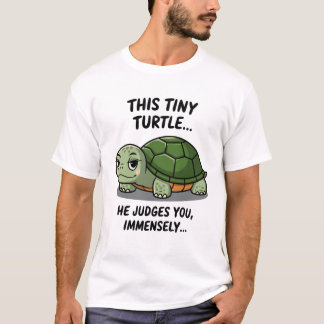 Camiseta Esta Tartaruga Que Ele A Julga IMENSAMENTE