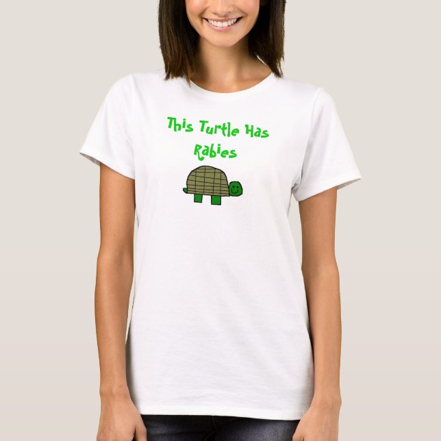 Camiseta Esta tartaruga tem a raiva (Frente)