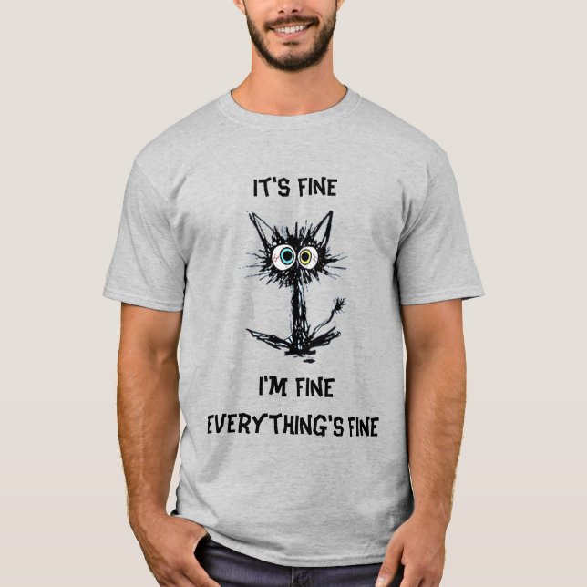 Camiseta Está tudo bem. (Frente)