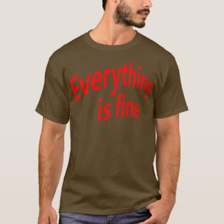 Camiseta Está tudo bem 4