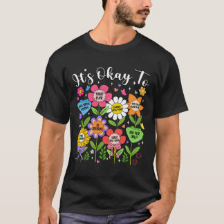 Camiseta Está Tudo Bem Cometer Erros Ser Diferente Saúde Me
