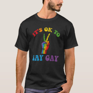 Camiseta Está Tudo Bem Dizer Que Gay Flórida Está Bem Dizer