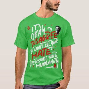 Camiseta Está Tudo Bem Em Discordar Do BBM No Dia Da Sara U