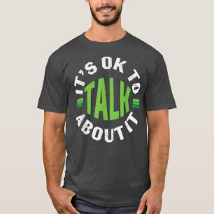 Camiseta Está Tudo Bem Falar Sobre Saúde Mental 2730