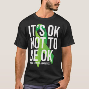 Camiseta Está tudo bem não estar bem saúde mental atenção R