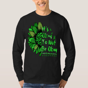 Camiseta Está tudo bem não estar bem Saúde mental de girass