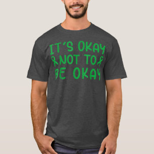 Camiseta Está Tudo Bem Não Estar Bem - Sensibilização Para