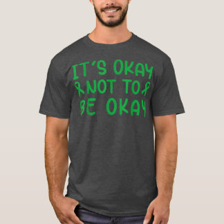 Camiseta Está Tudo Bem Não Estar Bem - Sensibilização Para