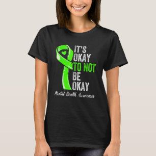 Camiseta Está Tudo Bem Não Estar Bem Sensibilização Para A