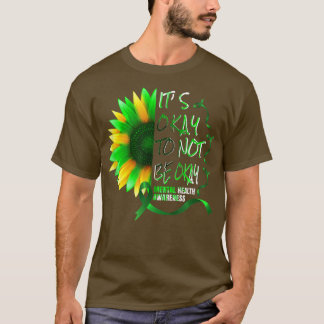 Camiseta Está Tudo Bem Não Estar Tudo Bem Para A Saúde Ment