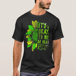 Camiseta Está Tudo Bem Não Estar Tudo Bem Para A Saúde Ment