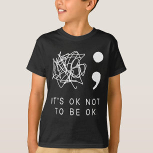 Camiseta Está Tudo Bem Não Estar Tudo Bem Prevenção Suicídi