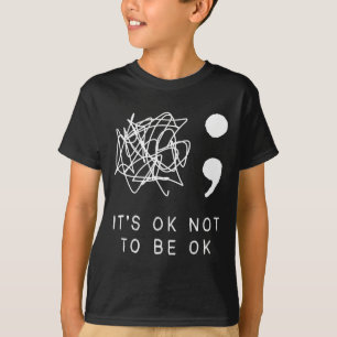 Camiseta Está Tudo Bem Não Estar Tudo Bem Prevenção Suicídi