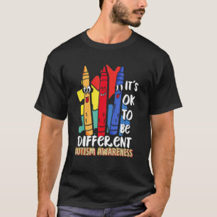 Camiseta Está tudo bem ser diferente agilidade autista