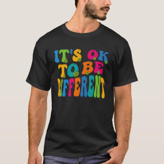 Camiseta Está Tudo Bem Ser Diferente Autismo Sensibilização
