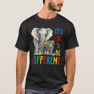 Camiseta Está Tudo Bem Ser Diferente Conscientização do Aut