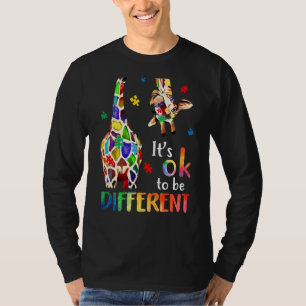 Camiseta Está Tudo Bem Ser Diferente Puzzle de Conscientiza