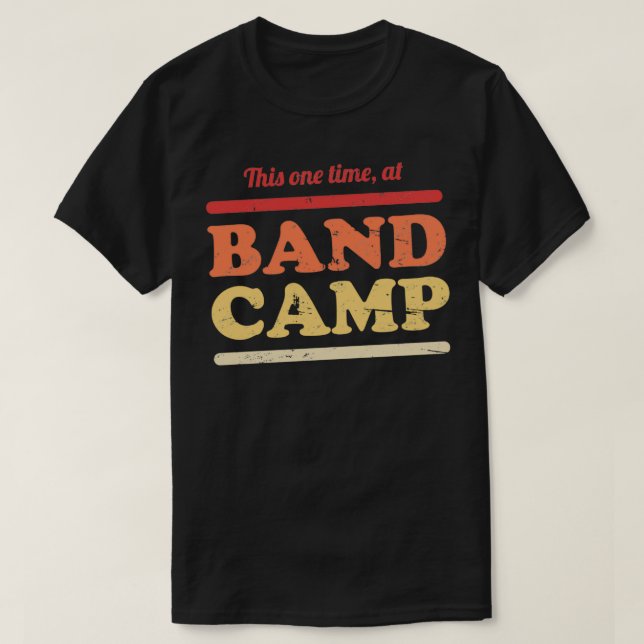 Camiseta Esta Vez Na Banda Camp Marching Banda 2 (Frente do Design)