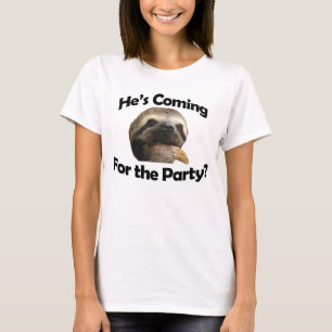 Camiseta Está vindo para o partido?