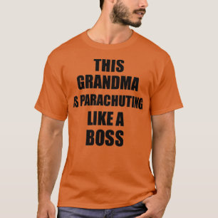 Camiseta Esta Vovó Está Paraqueando Como Um Presente Engraç