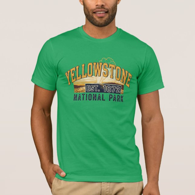 Camiseta Estabelecimento Clássico do Parque Nacional de Yel (Frente)