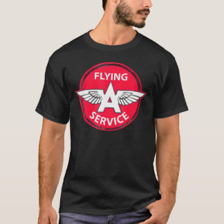 Camiseta Estação A Gás Que Arvora Um Motor De Serviço
