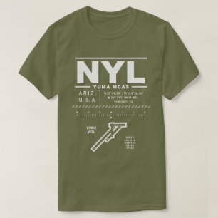 Camiseta Estação Aérea MCAS Yuma NYL T-Shirt
