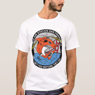 Camiseta Estação Aérea USCG San Francisco 2 Guarda costeira