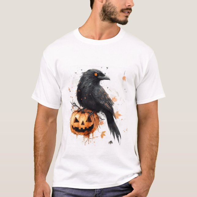Camiseta estação assustadora: Crow (Frente)