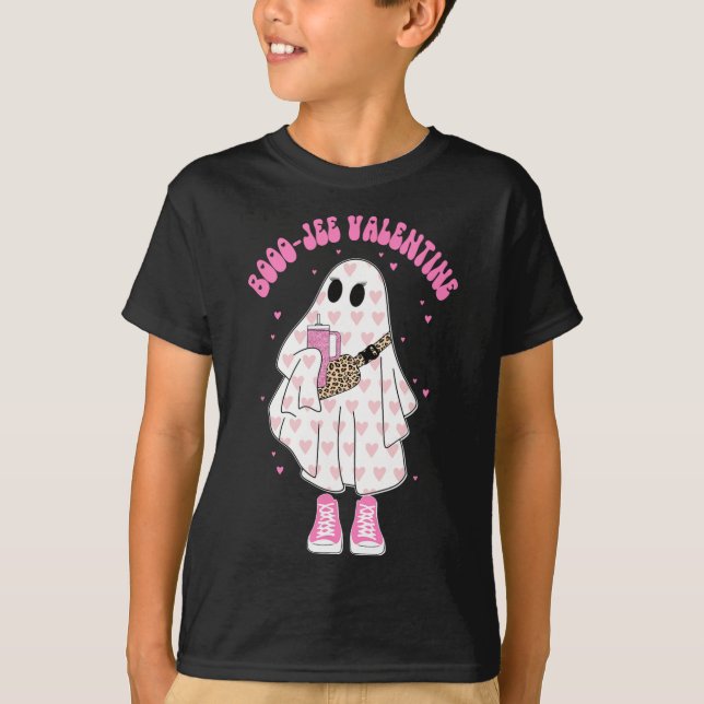 Camiseta Estação Cute Ghost Namorados Figurume Boujee Boo-j (Frente)