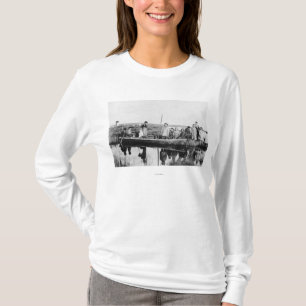 Camiseta Estação da missão de Moravian no Kuskokwim