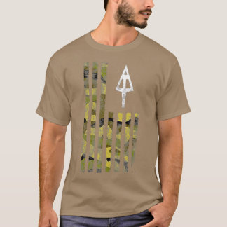 Camiseta Estação de caça ao Arco Mens Camouflage
