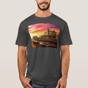 Camiseta Estação de Comboio O Comboio Inicial 1900